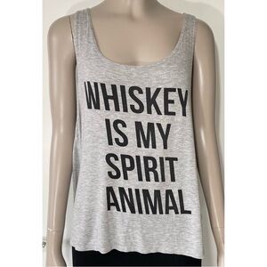 Whiskey Is My Spirit Animal Tank Top
